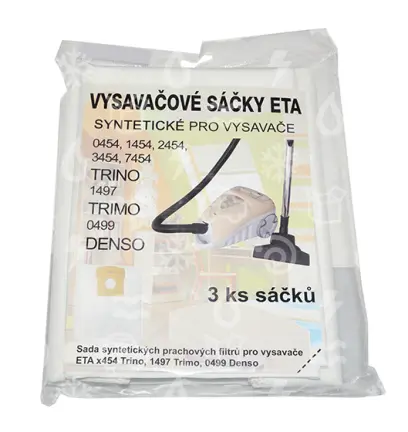 sáčky z mikrovlákna ETA 0454, 1454, 2454, 3454, 0754 Trino, 3 ks